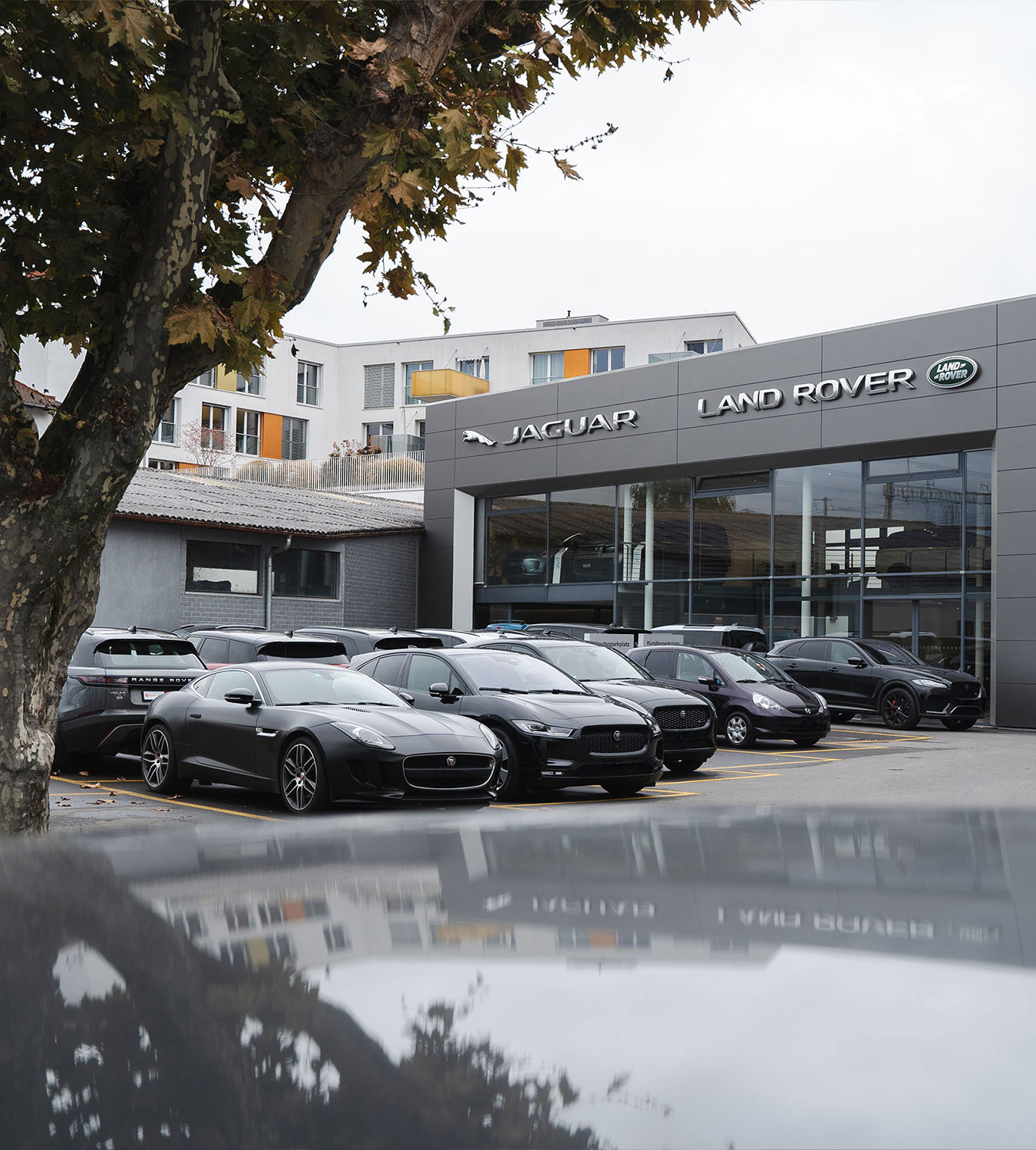 Kostenloser Hol-Bring-Service f&uuml;r Jaguar und Land Rover Kunden bei Garage Burri AG Thun